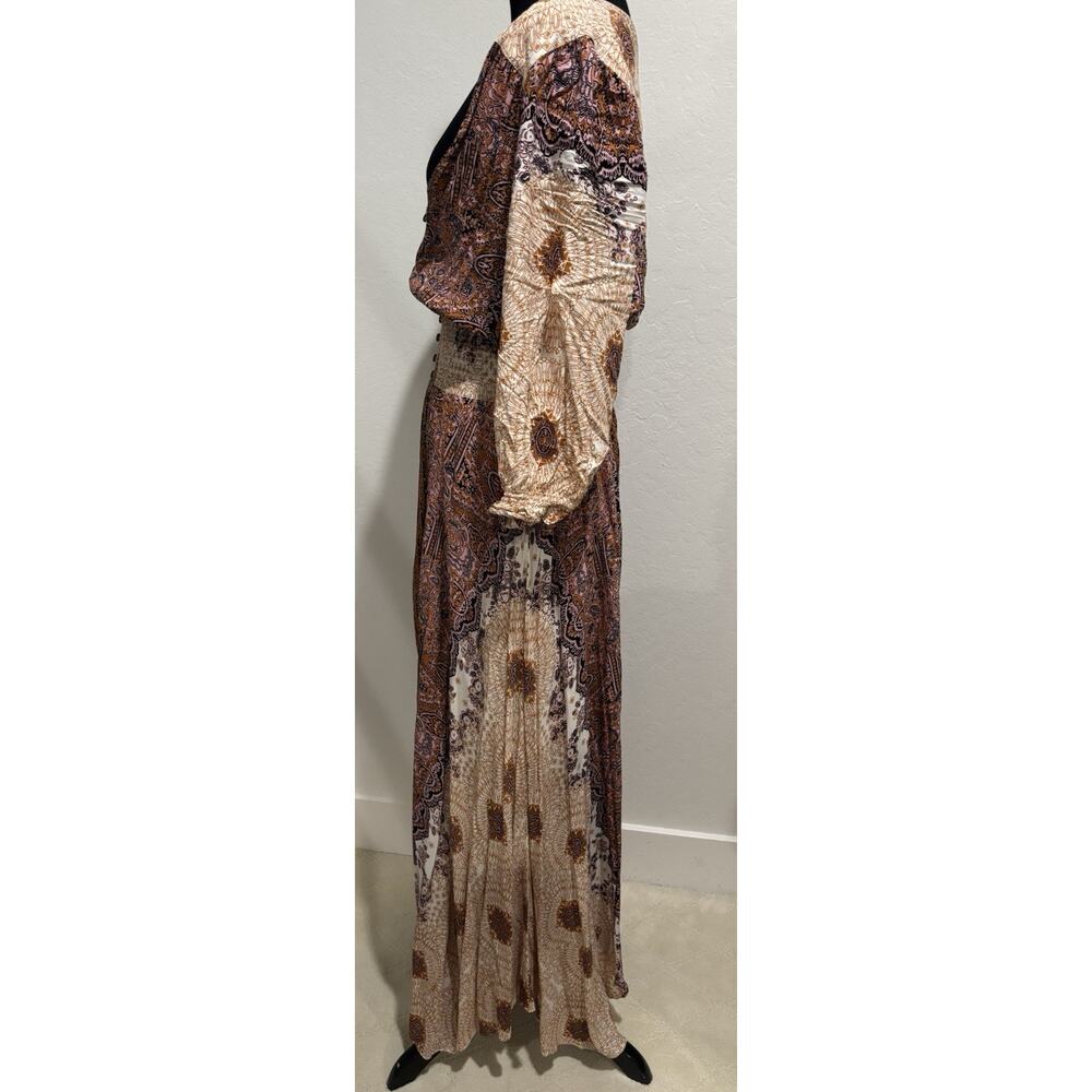 Free People Mexicali Rose Maxi Dress in Ivory SZ. Large - Picture 3 of 5